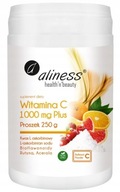 Aliness Vitamín C 1000 mg Plus pevná koža kosti prášok acerola rutina