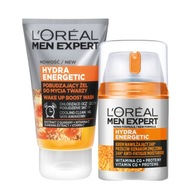 LOreal Men Expert Krem żel pobudzający twarz zesta