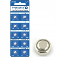 Alkáli elem Everactive LR736 LR41 AG3 bliszter 10 db