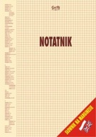 DZIECIĘCY NOTES Notatnik A4 50 kartek Polski