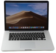 Notebook MacBook Pro 15 15,4 "Intel Core i7 8 GB / 256 GB strieborný
