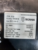 SCANIA R Centralina luci CUV 1943618