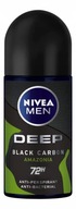 Nivea Men Deep Black Carbon Amazonia 72H Antiperspirant Roll-On Pánsky 50ML