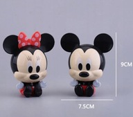 Dekoracja na tort Mickey Mouse, 2 sztuki - idealna ozdoba dla fanów Myszki