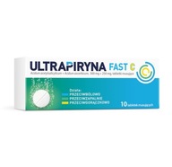 Ultrapiryna FAST C 10 tabl.mus.