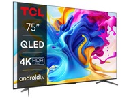 Telewizor TCL 75C645 QLED 4K Google TV HDR10 Atmos