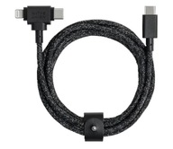 Native Union Belt Universal Cable USB-A–micro-USB Lightning USB-C cosmos