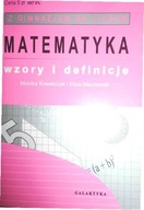 Matematyka, wzory i definicje - Monika Kowalczyk