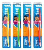 ORAL B Zubná kefka 1-2-3 Classic - medium 1ks - mix farieb