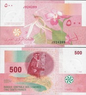 Komory 2006 - 500 francs - Pick 15 UNC