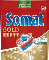 Somat, Gold Tablety do umývačky riadu, 34 kusy