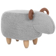 Pufa zwierzak szara LAMB