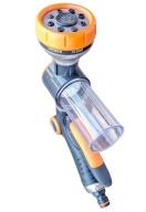 KERTI LOCSOLÓPISZTOLY 8IN1 ADAGOLÓVAL