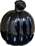 Dynia ceramiczna czarna Halloween