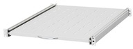Netrack Polc 19” 1U 550mm kihúzható szürke