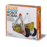 Zabawka konstrukcyjna Pojazdy silnikowe - robot robak 4m 4M-3403 KREATYWNY