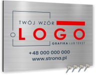 Reklámtábla 40x30 cm Dibond Alumínium Fém Design