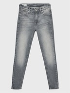 PEPE JEANS Jeansy Pixlette PG201542 Szary Skinny Fit