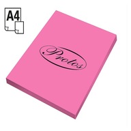 Kopírovací papier pre tlačiarne ružový A4 80g 100 ark.