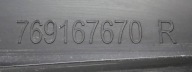Renault Express II cover side pillar left left 769167670R
