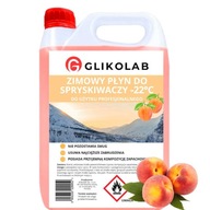 FOLYADÉK SZÉLVÉDŐMOSÓ FOLYADÉK -22°C INTENZÍV ŐSZIBARACK ILLATTAL