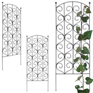 Podpora Kovová podpera mriežka záhradný rebrík kovové popínavé rastliny