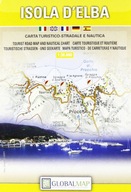 Wyspa ELBA mapa turystyczna 1:30 000 PORTOFERRAIO plan miasta LAC