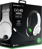 PDP XS/XO Słuchawki przewodowe LVL40 białe XboxONE