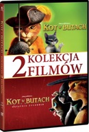 MAČKA V TOPÁNKACH Zbierka 2 filmov 2DVD Poľský dabing NOVÁ FOLIA