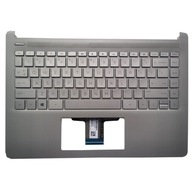 Nowa obudowa klawiatura do HP 14S-DQ0008NA 14S-FQ0005NM Srebrna