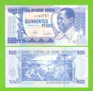 GWINEA BISSAU 500 PESOS 1990 P-12 UNC