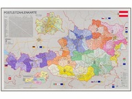 Austria mapa kody pocztowe 'Korkowa' PinBoard