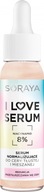 Soraya I Love Normalizujúce sérum 8% Niacínamid Mastná pleť Zmiešaná 30ml