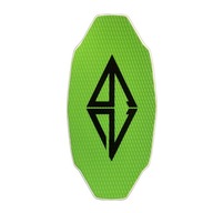 Skimboard GoZone PRO green/black Deska do skimboardingu Pianka EVA, laminat