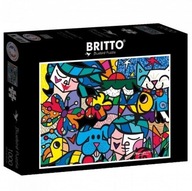 Puzzle Romero Britto 1000 dielikov, značka SCHMIDT.