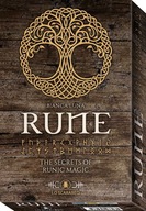RUNE KIT: THE SECRETS OF RUNIC MAGIC - 25 wooden runes, velvet pouch+176pp