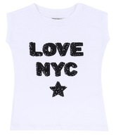 Biela blúzka LOVE NYC PRIMARK 5-6 rokov 116 cm