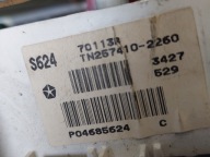 dials clock CHRYSLER VOYAGER II 2.4 B TN2574102260