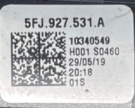 SEAT TARRACO PANEL switch NAPEDOW 5FJ927531A