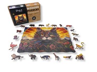 Puzzle Drewniane KITTYFLOWERS XXL Prezent Upominek 200 elementów