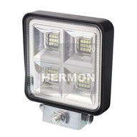 Pracovná lampa halogénová štvorcová LED x48 144W 10-80V 2 rady