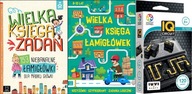 Wielka księga zadań + Wielka księga łamigłówek + Smart Games IQ Circuit