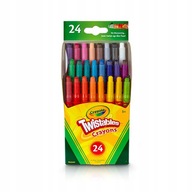 - Sviečkové pastelky Twistables 24 farieb Crayola