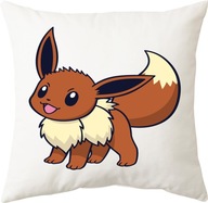 Poszewka Na Poduszkę Pokemon Eevee Retro Anime