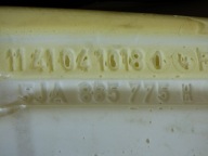 material oparcie kanapy heck SKODA RAPID