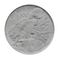 [M13253] Watykan 100 lirów 1966