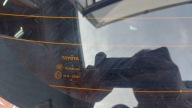 window rear part rear bonnet boot TOYOTA AURIS and