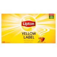 Lipton Yellow Label Herbata czarna 100g 50 torebek