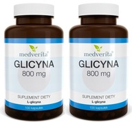 Medverita Glycín L-glycín aminokyselina 800 mg 200 kapsúl