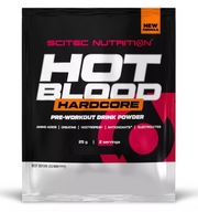 Scitec Hot Blood Hardcore 25 g Kreatyna Cytrulina Arginina Czerwone Owoce